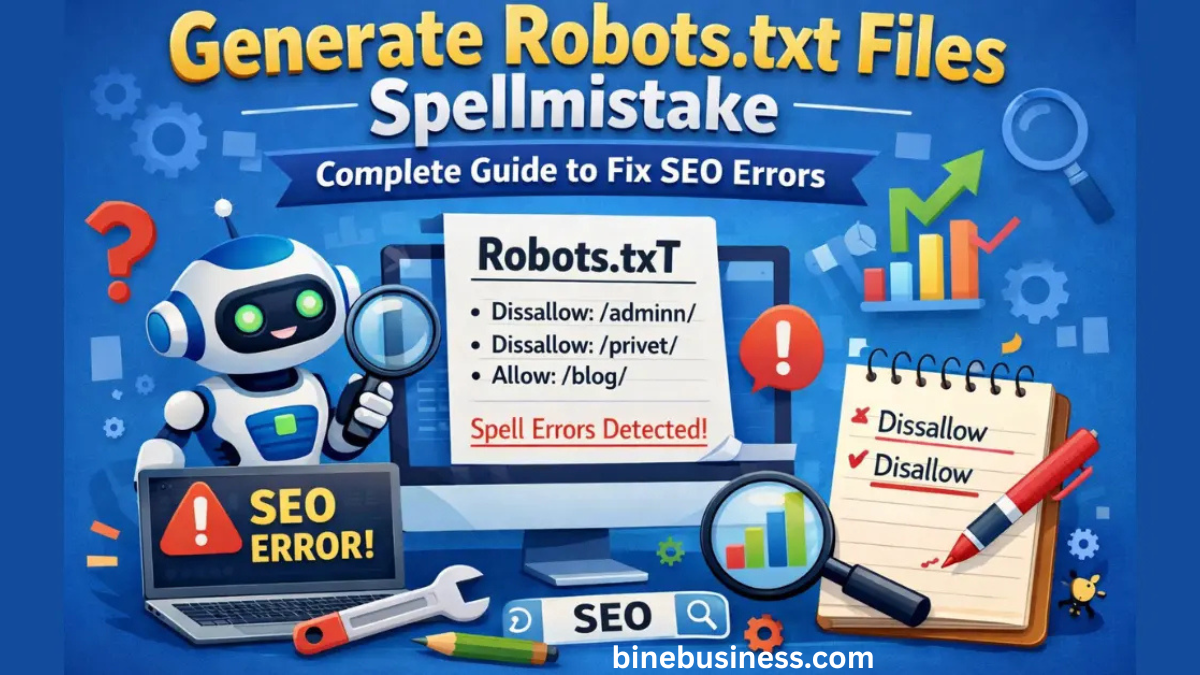 generate robots.txt files spellmistake