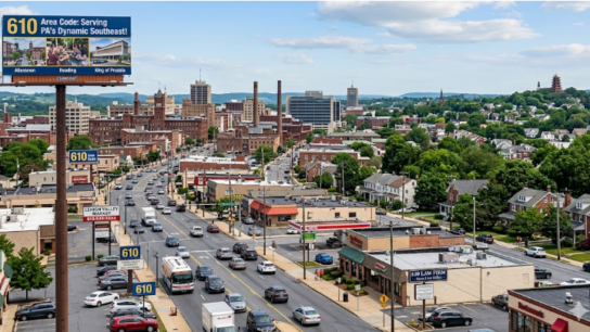 610 area code