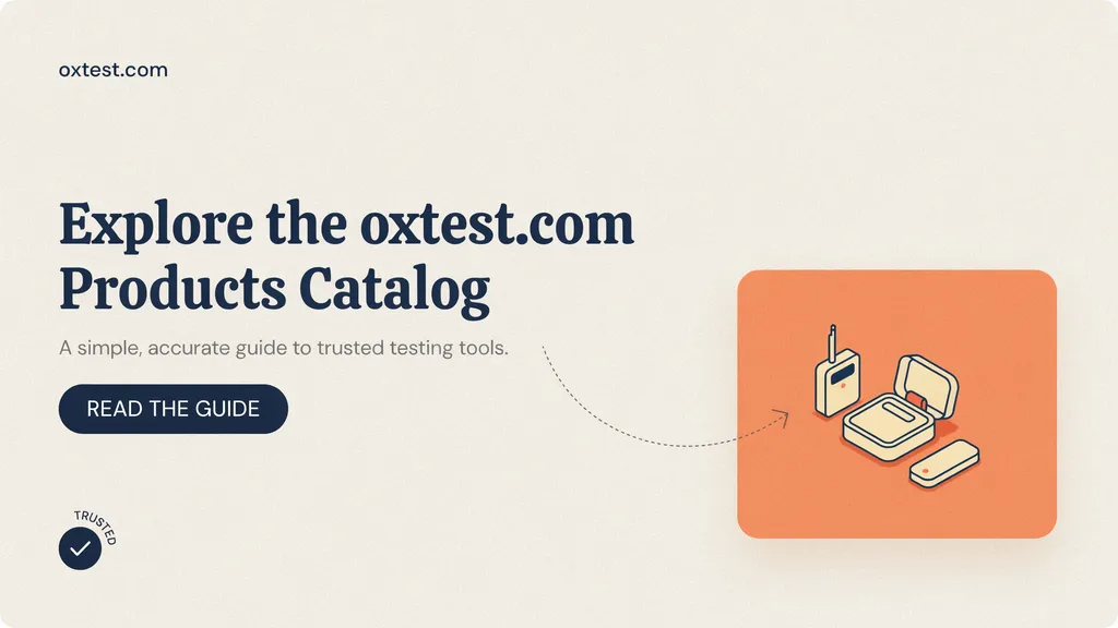 oxtest.com Products Catalog